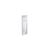 Pure White Infrarood Inbouwapparaat 19.9X61.9X10 Cm Half Body Aluminium