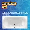 MegaBath Ligbad Kanaga 190X90X50 Cm