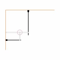 Inloopdouche Combinatie Set 130x200 + 80x200cm 10mm NANO + Muurprofiel