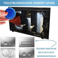 Toiletblokhouder Tbv Geberit Up100