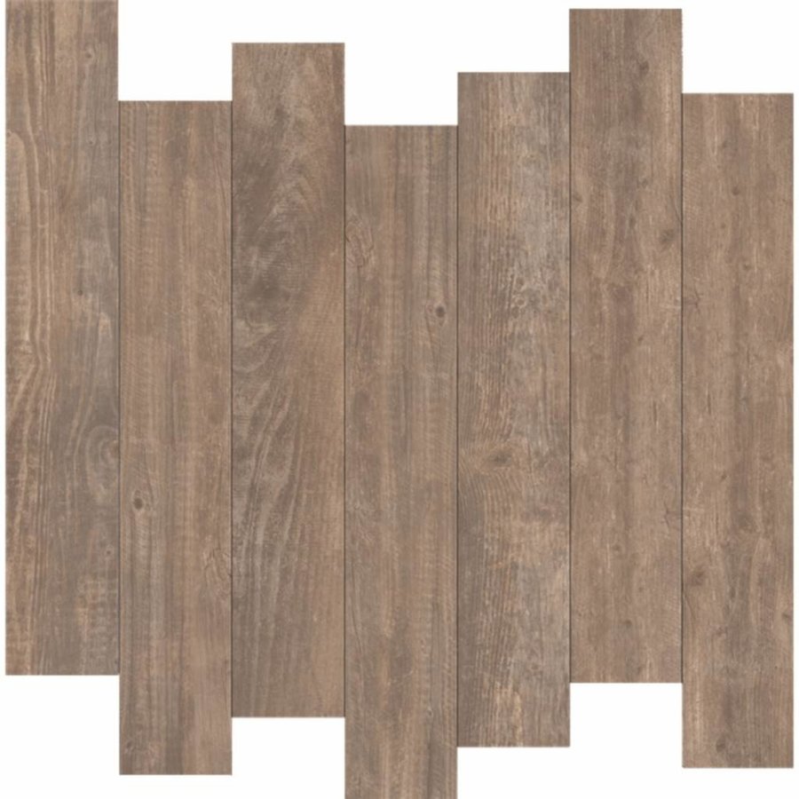 Vloertegel Soul Walnut 25X150 Cm (prijs per m2)