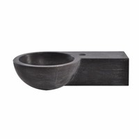 Fontein Hardsteen Rond 40X23X10 Cm (Links Of Rechts)