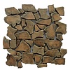 Stabigo Mozaïek Hout Natural Root Old Teak 30X30 Cm (Prijs per 0,99 M2)