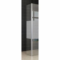 Douchewand 160X200Cm 8Mm Met Schaamband Nano Glas