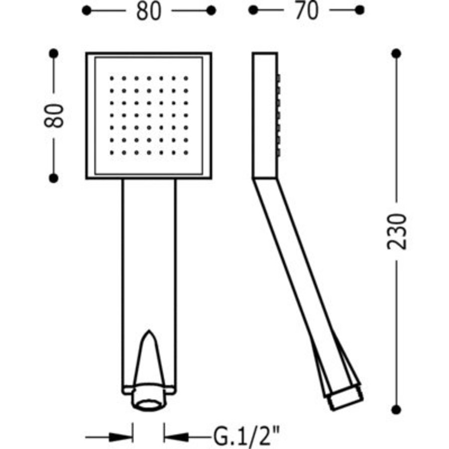 Barras Y Ducha Antikalk douche LOFT 134612