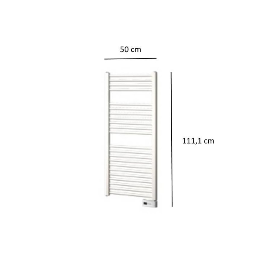 Designradiator Plieger Palermo Elektrisch 500 Watt 111,1x50 cm Wit