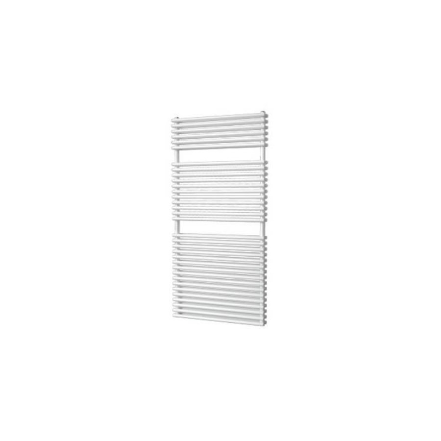 Designradiator Plieger Florian Dubbel 1153 Watt Vier Aansluitpunten 140,6x60 cm Wit