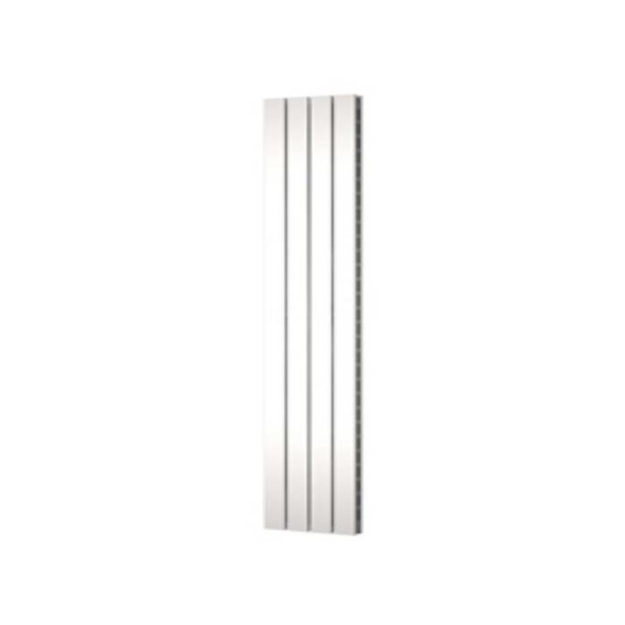 Designradiator Plieger Cavallino Retto Dubbel 1287 Watt Middenaansluiting 200x45 cm Wit