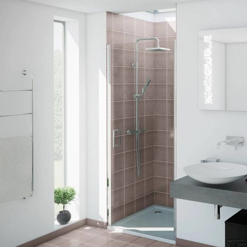 Nisdeur Aqua Splash Coala 90x195cm Met Sluitprofiel 6mm NANO coating 