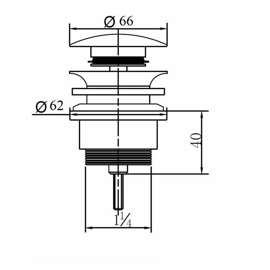 Clickwaste Beste Design White Luxe Zonder Overloop 5/4 Mat Wit