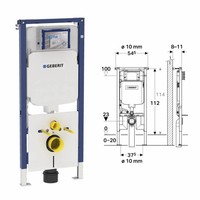 Sigma 8 (UP720) Toiletset 03 Megasplash Basic Smart Met Bril En Drukplaat