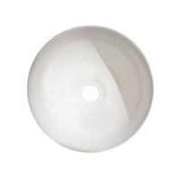 Solid Surface Fonteinset Met Opzetkom 40x25x9cm Mat Wit