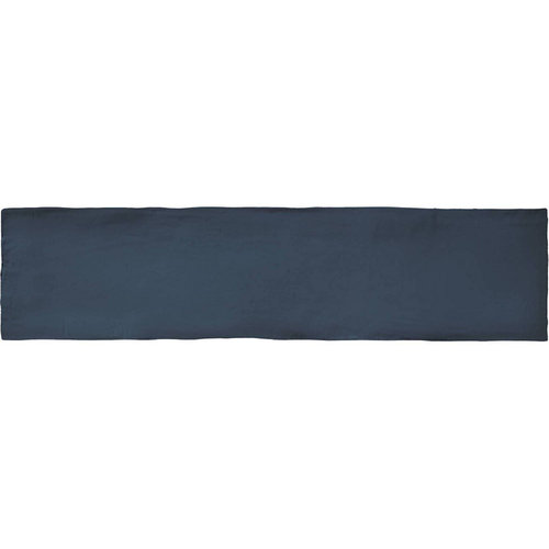 Wandtegel Colonial Marine Mat 7.5x30 cm Mat Donker Blauw (prijs per m2) 