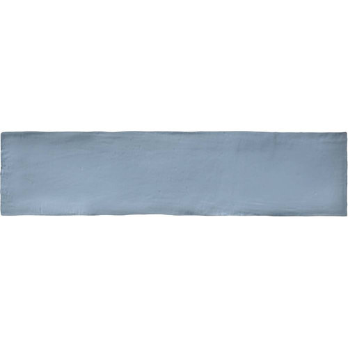 Wandtegel Colonial Sky Mat 7.5x30 cm Mat Licht Blauw (prijs per m2) 