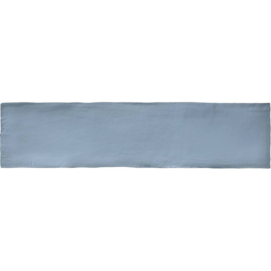 Wandtegel Colonial Sky Mat 7.5x30 cm Mat Licht Blauw (prijs per m2)