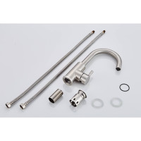 Wastafelkraan Draaibaar BWS Exclusive Eenhendel 304 RVS