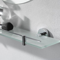 Planchet Haceka Kosmos Glas 60x10 cm Chroom