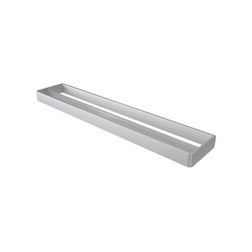 Handdoekhouder Dubbel Haceka Aline Brushed 60,8x3,5 cm Aluminium Geborsteld Zilver 