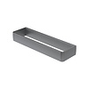 Haceka Handdoekring Haceka Aline Grey 25,9x3,5 cm Aluminium Mat Grijs