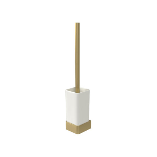 Toiletborstelset Haceka Aline Gold 41,4 cm Aluminium Mat Goud 