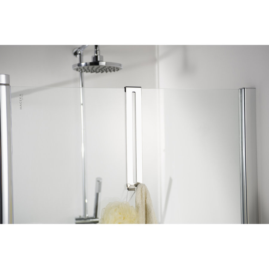 Handdoekhaak Dubbel Haceka Selection 31 cm RVS Glanzend Chroom