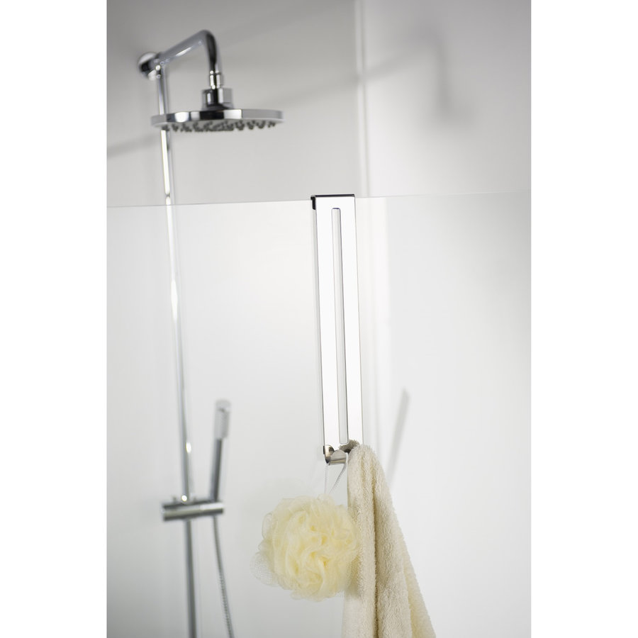 Handdoekhaak Dubbel Haceka Selection 31 cm RVS Glanzend Chroom