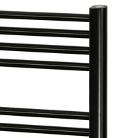 Designradiator Haceka Gobi Adoria 59x69 cm Zwart 6-Punts Aansluiting (368 Watt)