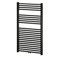 Designradiator Haceka Gobi Adoria 59x111 cm Zwart 6-Punts Aansluiting (565 Watt)