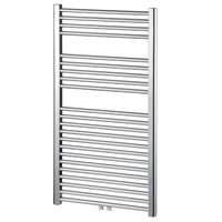Designradiator Haceka Gobi Adoria 59x111 cm Chroom 6-Punts Aansluiting (395 Watt)