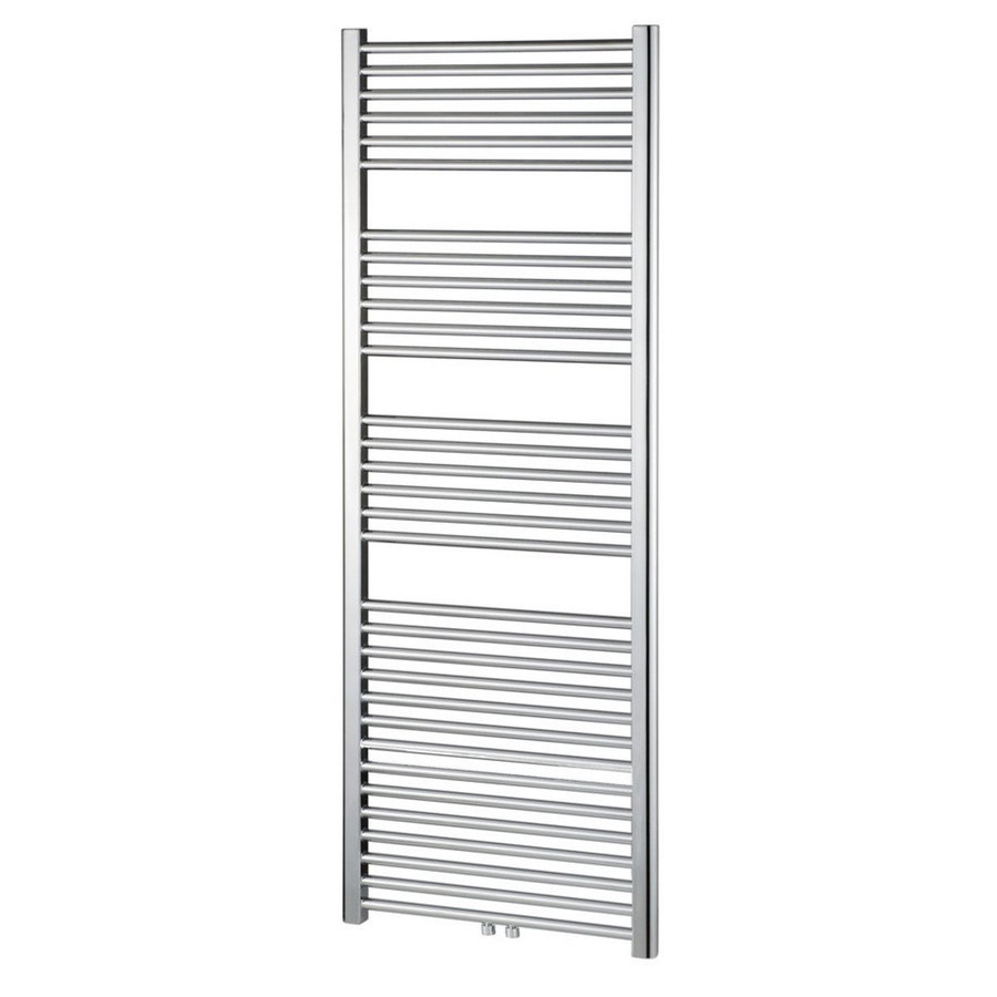 Designradiator Haceka Gobi Adoria 59x162,4 cm Chroom 6-Punts Aansluiting (580 Watt)
