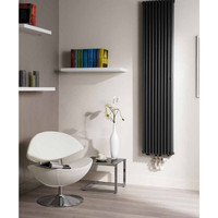 Designradiator Haceka Mojave Adoria 46x184 cm Antraciet 6-Punts Aansluiting (1652 Watt)