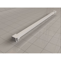 Stabilisatiestang Wiesbaden 120 cm Mat Wit