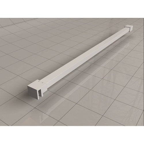 Stabilisatiestang Wiesbaden 120 cm Mat Wit 