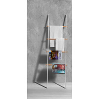 Handdoekladder Cipi Scala 49x170x3 cm Metaal Wit