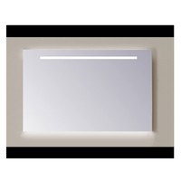 Spiegel Sanicare Q-mirrors 60 x 70 cm Warm White LED Ambi Licht Onder PP Geslepen