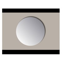 Spiegel Rond Sanicare Q-mirrors Zonder Omlijsting 50 cm PP Geslepen
