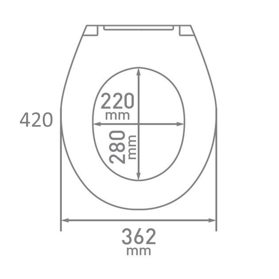 Toilet Zitting Van Marcke Haro Perca Softclose Take-off Thermoplast Wit