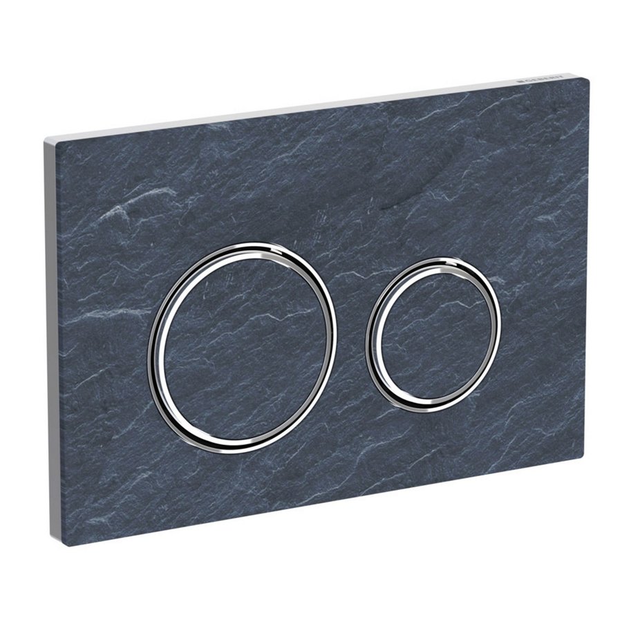 Bedieningsplaat Geberit Sigma 50 Round Mustang Leisteen