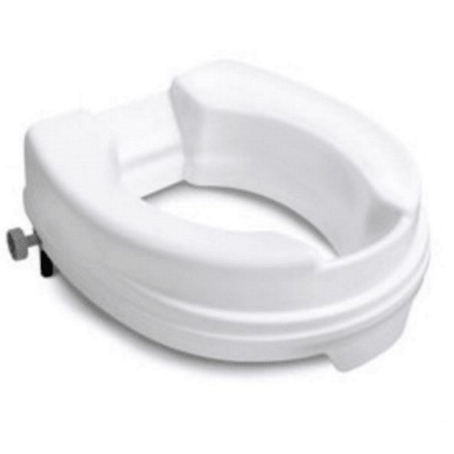 Toiletverhoger Handicare Linido met Deksel Universeel 10 cm Wit (draagvermogen tot 130 kg)