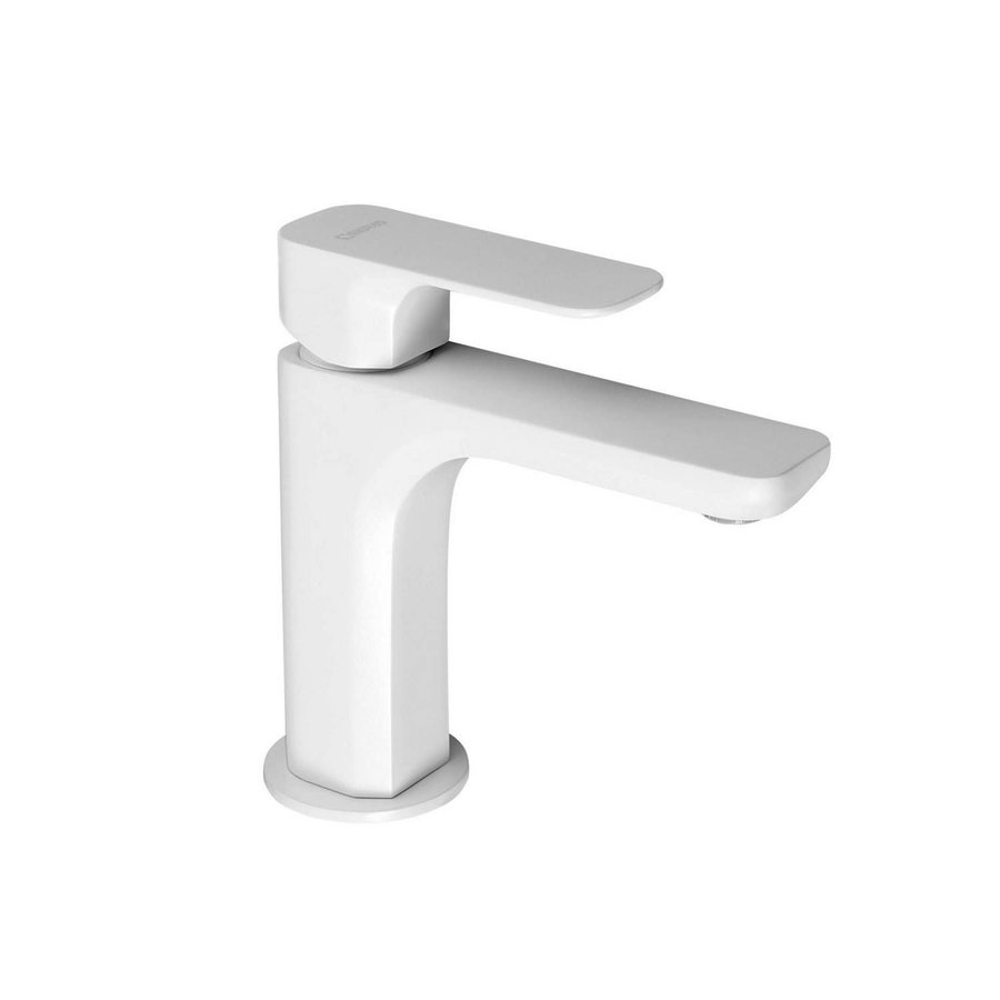 Wastafelmengkraan Sapho Spy 1-hendel Recht 16.7 cm Mat Wit