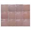 Wandtegel Rajoles Tesanal Rosa Brillo 13x13 cm (prijs per m2)