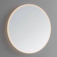 Badkamerspiegel Sanilux Rond Met Spiegelverwarming LED Verlichting Dimbaar 60x3 cm