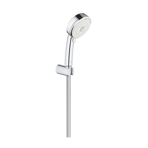 Badset Grohe Tempesta New Cosmopolitan 3 standen met Slang 150 Cm. Chroom / Wit 