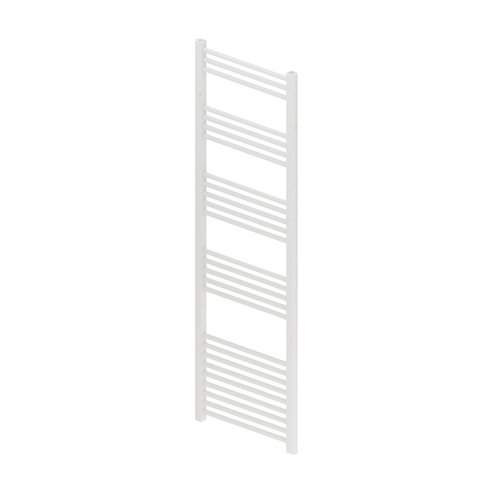 Designradiator Boss & Wessing Vertico Multirail 160x40 cm Wit Zij-Onderaansluiting 