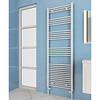 BWS Designradiator Boss & Wessing Vertico Multirail 180x50 cm Chroom Zij-Onderaansluiting