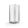 Douchecabine Hoekinstap Plieger Royal Draaideur 6mm Glas 90x185cm Chroom
