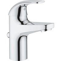 Wastafelkraan Grohe Start Curve 1-gats S-size met Waste en 28 mm Cartouche Chroom