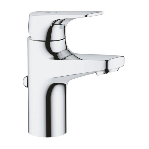 Wastafelkraan Grohe Start Flow 1-gats S-size 28 mm ES Cartouche met Waste Chroom 