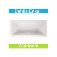 Whirlpool Boss & Wessing Dahlia 190x90 cm Enkel systeem