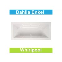 Whirlpool Boss & Wessing Dahlia 190x90 cm Enkel systeem